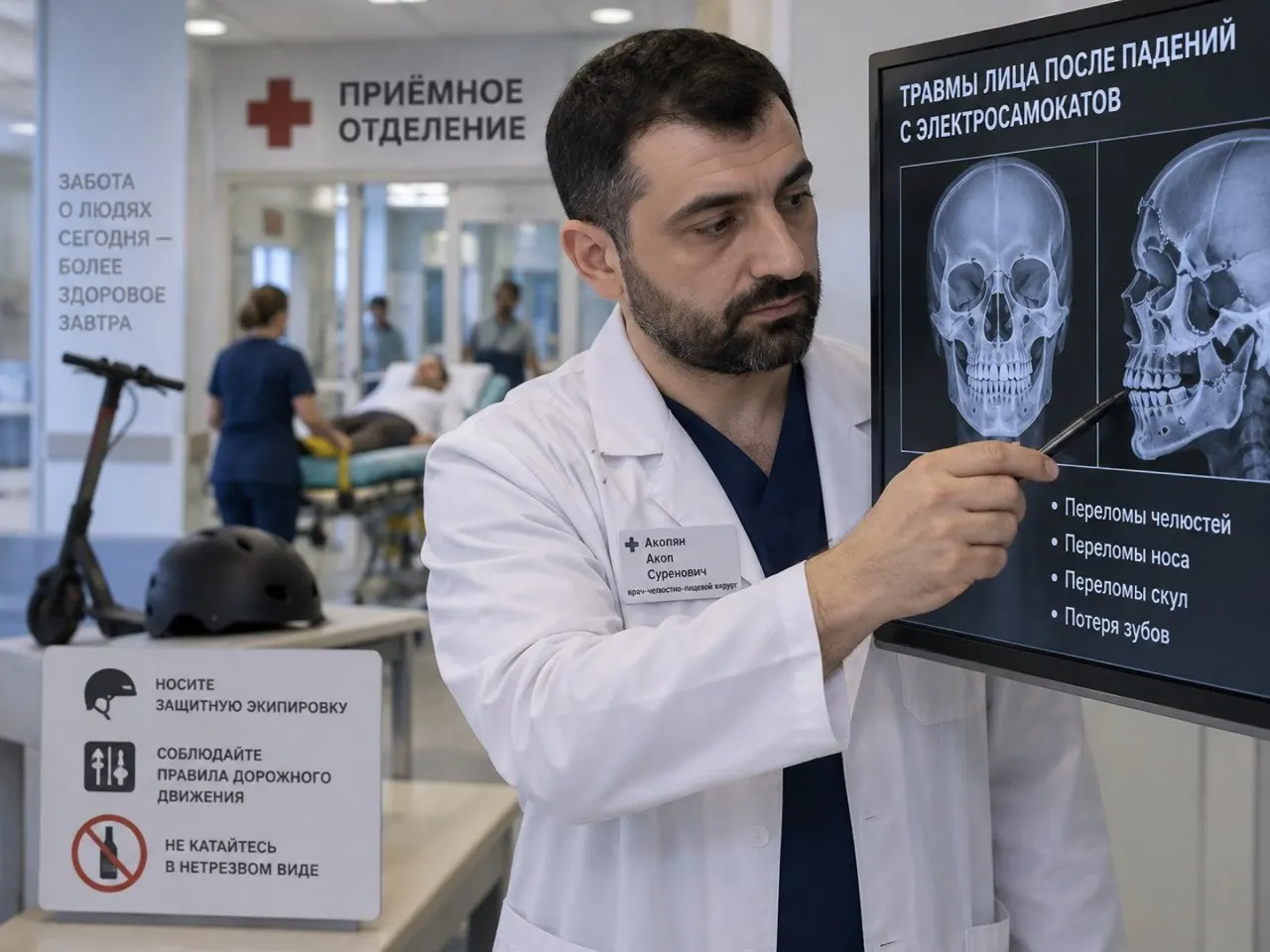 Летом в барнаульской больнице зафиксированы случаи тяжёлых травм лица и челюсти у райдеров электросамокатов; медики призывают соблюдать правила дорожного движения и пользоваться защитой.