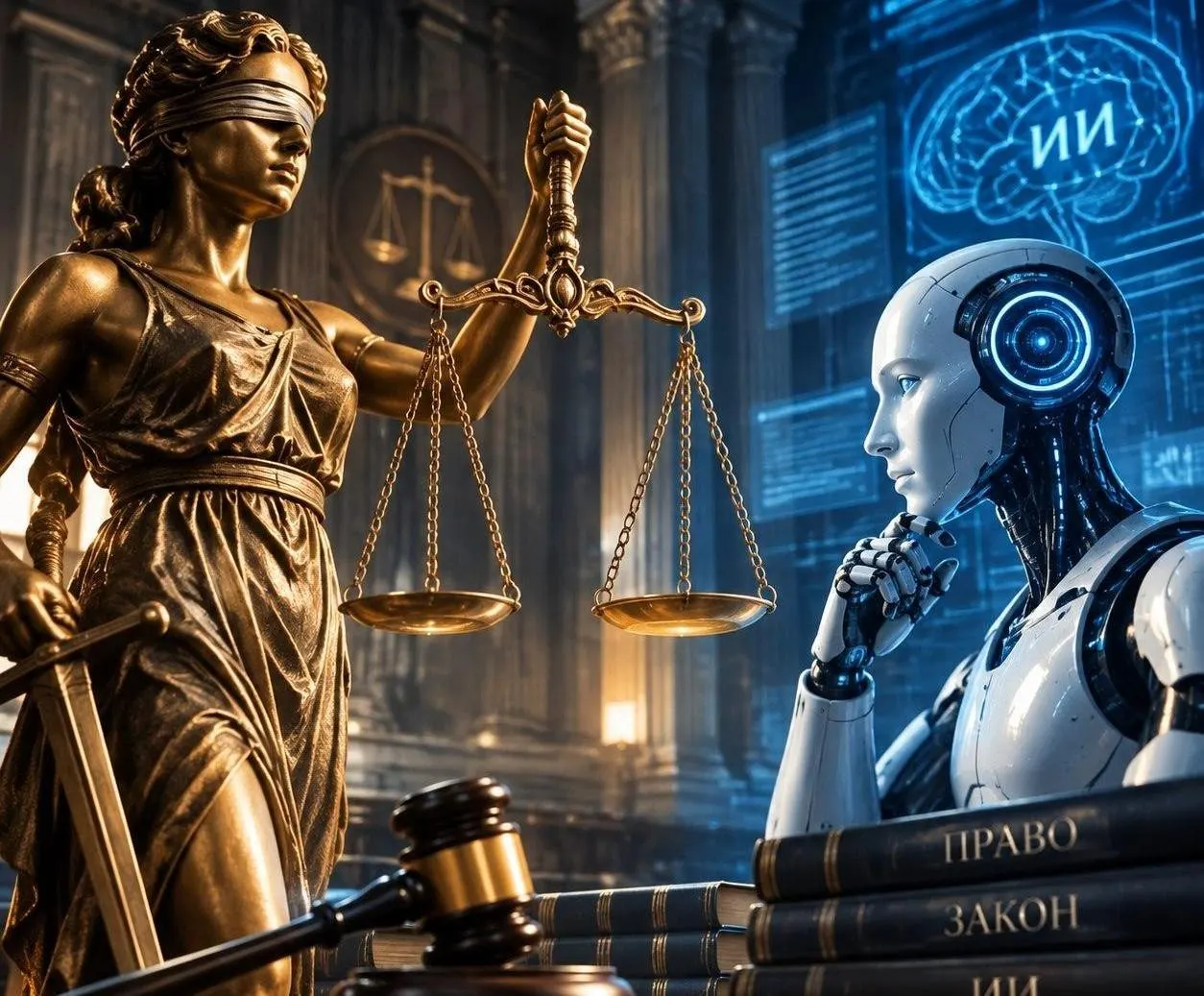 Через год в судах начнут применяться системы искусственного интеллекта для поддержки судебных решений.